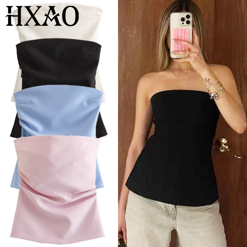 Strapless Bra Backless - HXAO Korset Atasan Tabung Wanita Musim