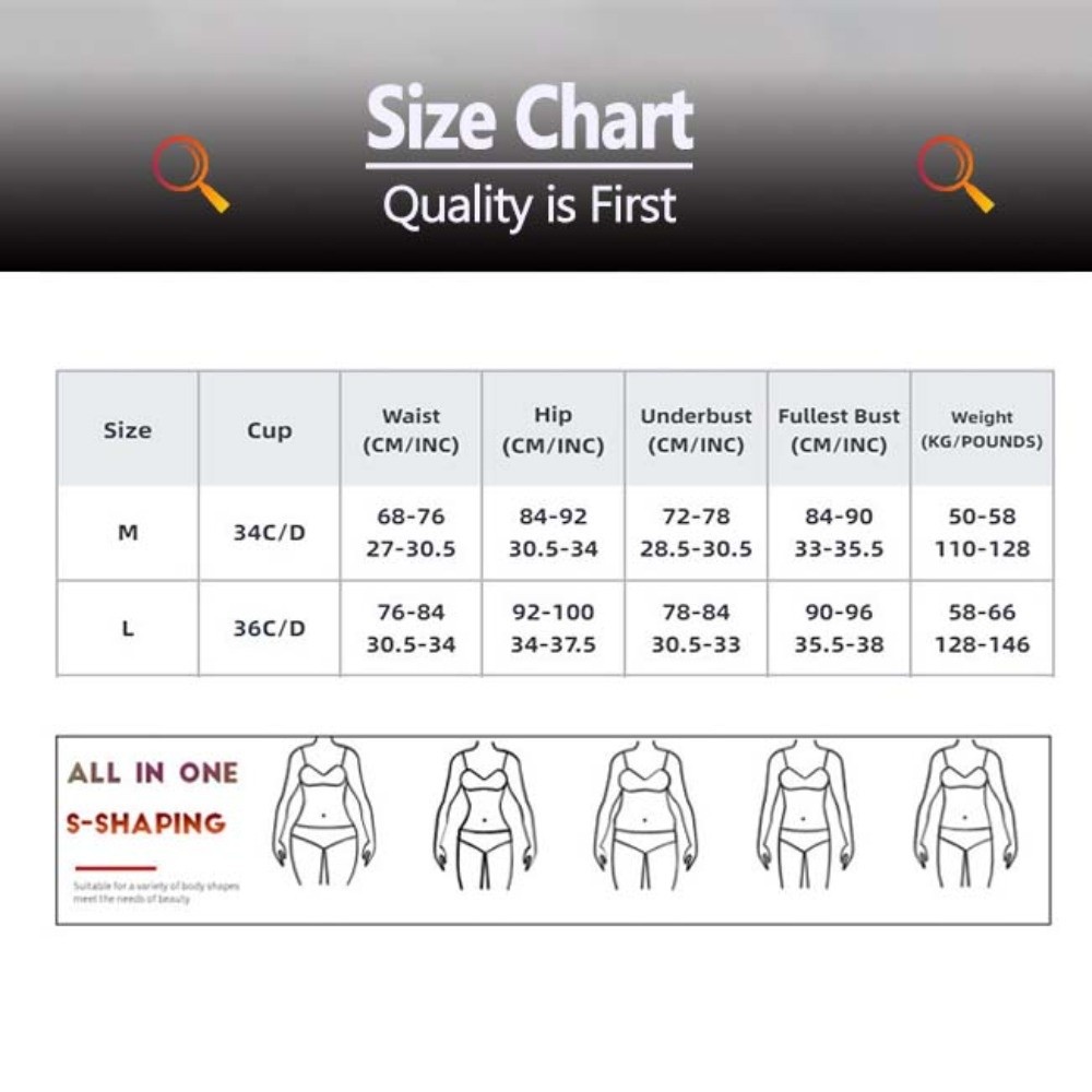 Pakaian Pelangsing Pasca Melah - Shapewear Bodysuit Firm ulasan dan harga