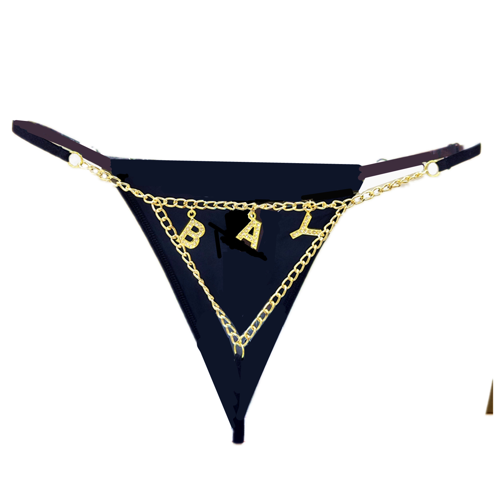 Rantai pinggang tali nama tali - Thong Bikini Women ulasan dan harga